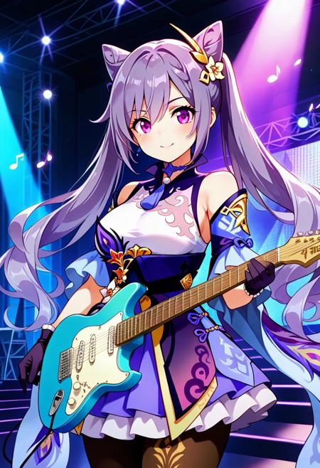 Keqing: Driving Thunder | 刻晴 (Genshin Impact) [Illustrious & SD1.5]