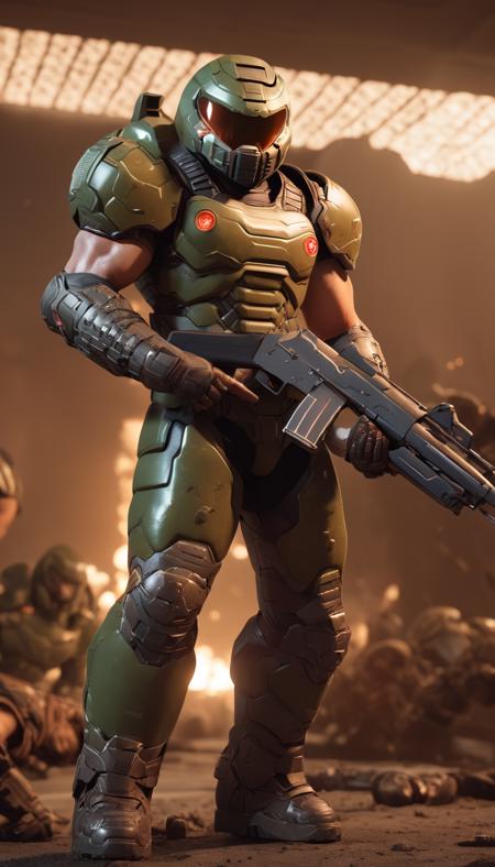Doomguy (Doom Marine/Slayer) [Doom] LoRA XL