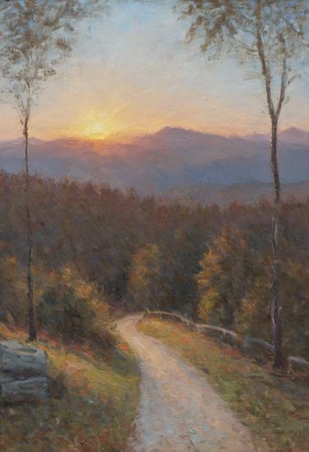 Eldritch Impressionism oil painting