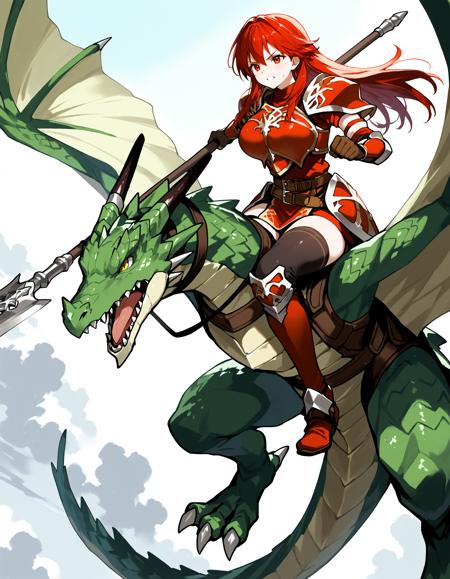 Wyvern rider / ドラゴンナイト (Fire Emblem) Pony/Flux/IL