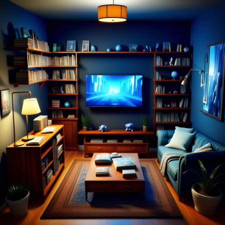 Scene: Bedroom v03 | AiHub-LGR