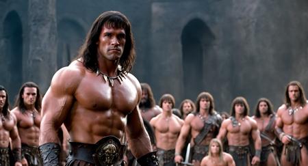 Conan The Barbarian (comic style + character) XL + SD1.5 + F1D