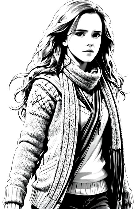 Hermione Granger (Emma Watson) 2010-2011 SDXL