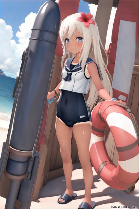 Ro500 - Kantai Collection [SD1.5/Anima3.0/Pony6]