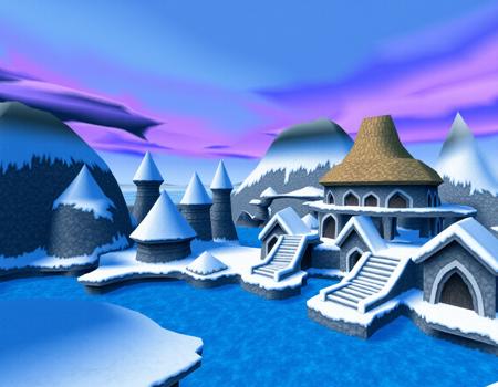 FLUX PS1 Spyro Worlds