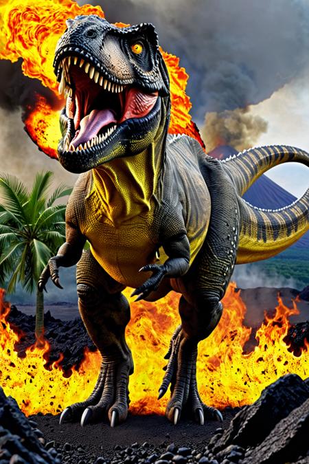 T-Rex: Tyrant Lizard King | Tyrannosaurus Rex (Dinosaur) [SDXL & SD1.5]