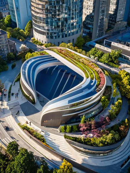 JJ's Building style - Zaha Hadid