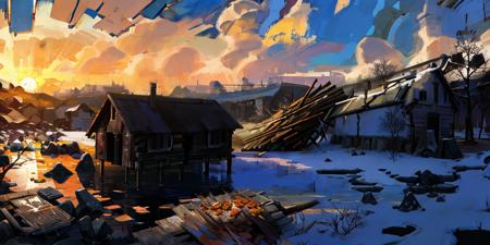 极乐迪斯科(风格) | Disco Elysium - Style LoRA