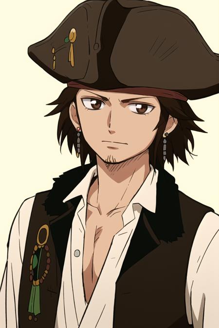 Jack Sparrow - Realistic + Anime - LoRA + Guide