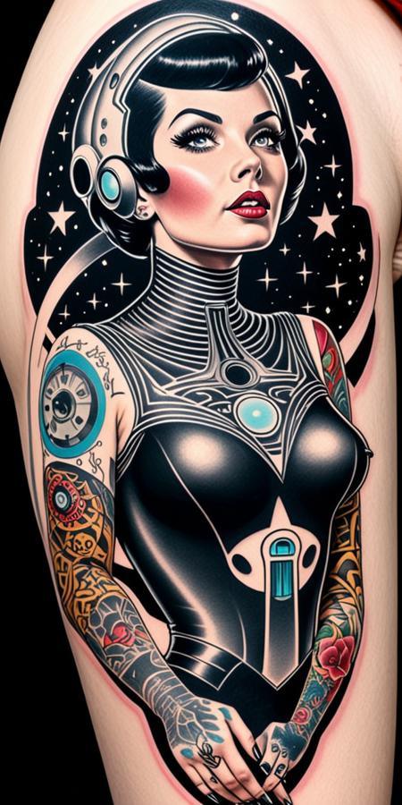 Dark Tribal and blackout Tattoos DarkTatExStarz