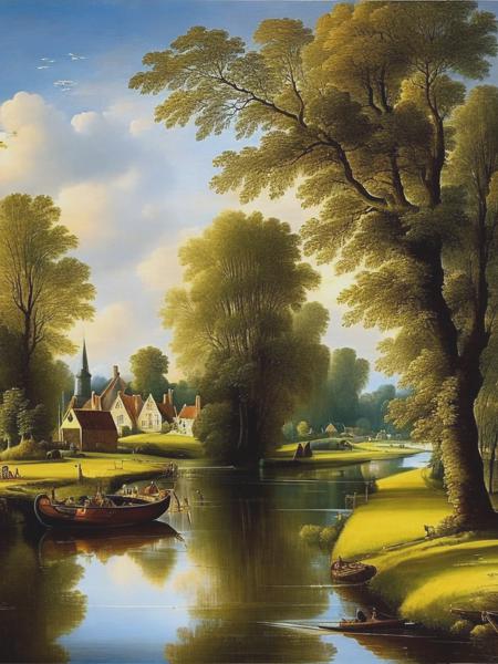 Salomon van Ruysdael Style