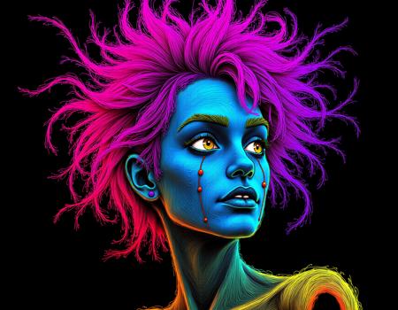 Glowing Drawing