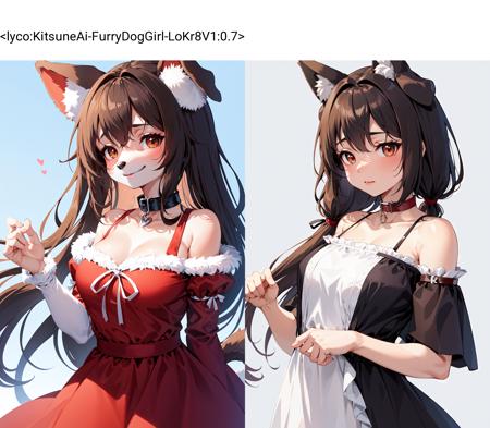 Concept: Furry Dog Girl ケモ犬娘 - LoKR