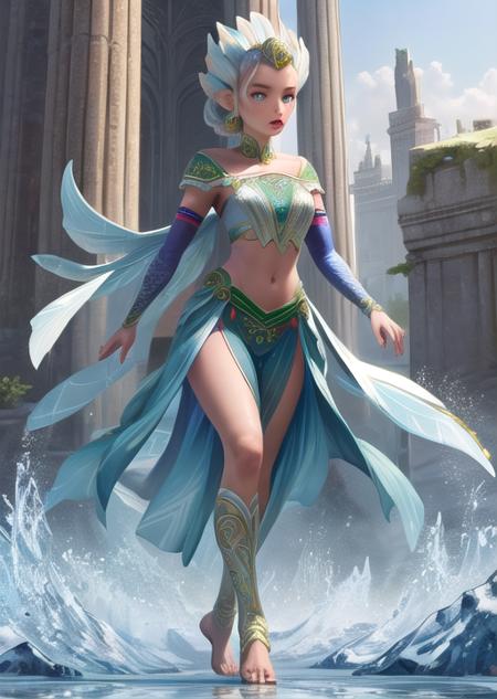 Character Change - Tropical Merfolk - Merfolk of Ixalan