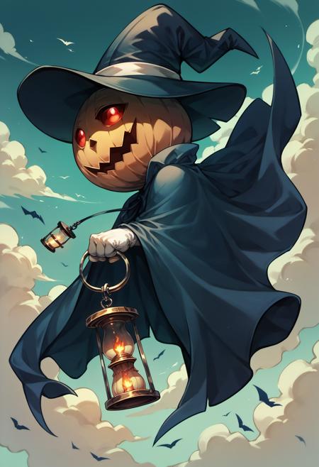 Jack-o'-Lantern / Pyro Jack (Shin Megami Tensei / Persona) [Pony Diffusion]