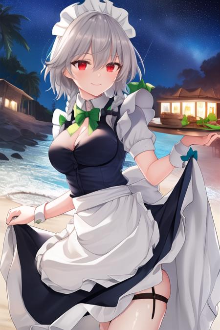 izayoi_sakuya/いざよいさくや/十六夜咲夜/이자요이사쿠야 (Touhou)