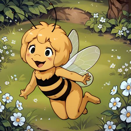 Maya マーヤ // Illustrious/Pony Character LoRA // Maya the Bee みつばちマーヤの冒険 (Mitsubachi Maaya no Bouken)