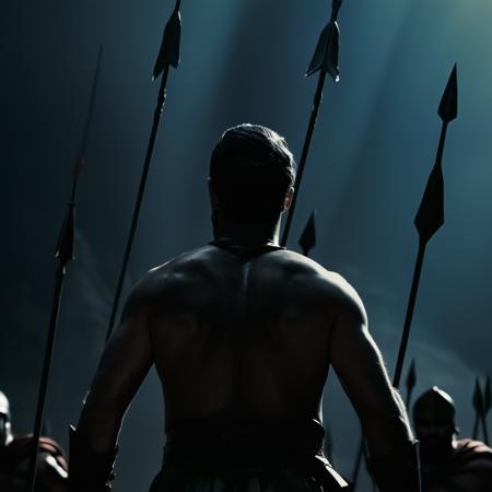 Spartan warrior cinematic style (300) XL + F1D
