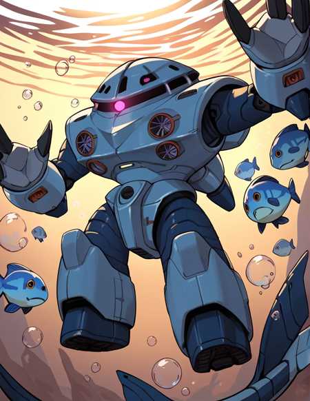 Amphibious Mobile Suits/水陸両用モビルスーツ XL