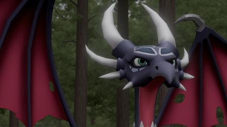 Corrupted Cynder【 The legend of Spyro - A New Beginning 】- 【PONY - FLUX - DSXL】