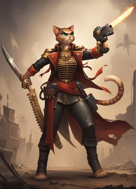 Warhammer 40000 Commissar (Pony XL)