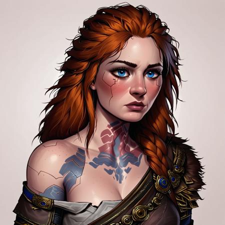 Woman Cyberpunk God Of War版本V1 (ID: 646484)