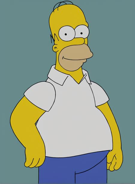 Homer Simpson (The Simpsons) Pony + Illustrious commission