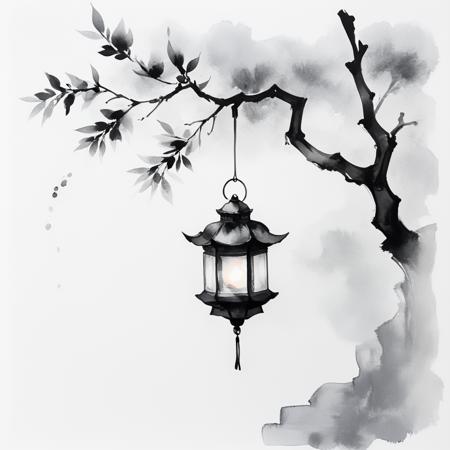 Zen Ink Wash Sumi-e (SDXL, Pony, Flux)