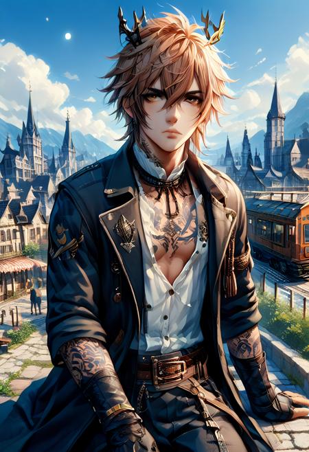 Devil Ayres 3D Manhwa Style