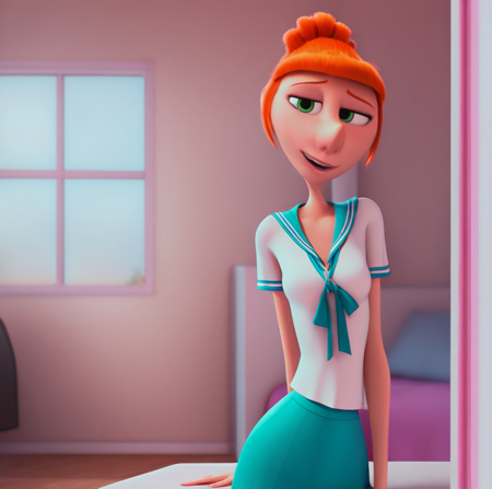 Lucy Wilde, (Despicable Me, Illustrious)