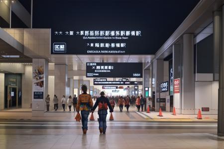 近鉄阿倍野橋駅 KINTETSU OSAKA-ABENOBASHI STATION SD15