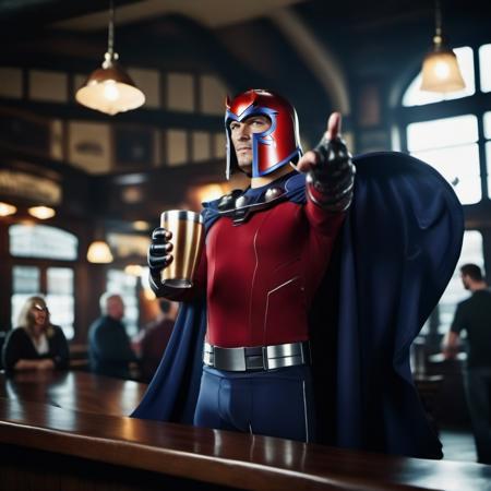 Magneto - Marvel - Flux1.D & SDXL style