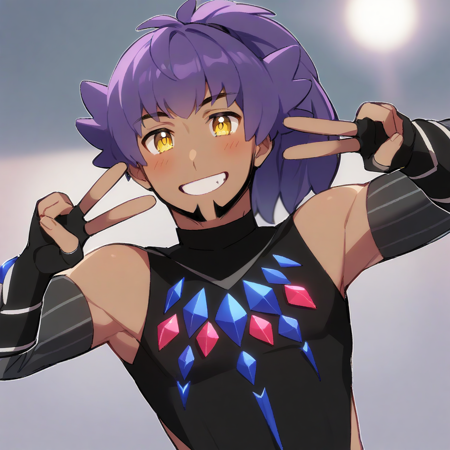 (SDXL) Synga Suit Leon (Pokemon Masters EX)