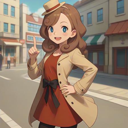 Katrielle Layton カトリーエイル・レイトン // Illustrious/Pony Character LoRA // Layton's Mystery Journey レイトン ミステリージャーニー