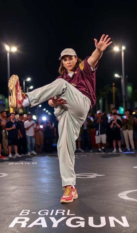 b-girl raygun