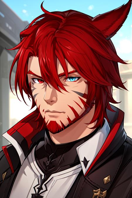 Male Miqote - FFXIV (LORA)版本v1.5 (ID: 174295)