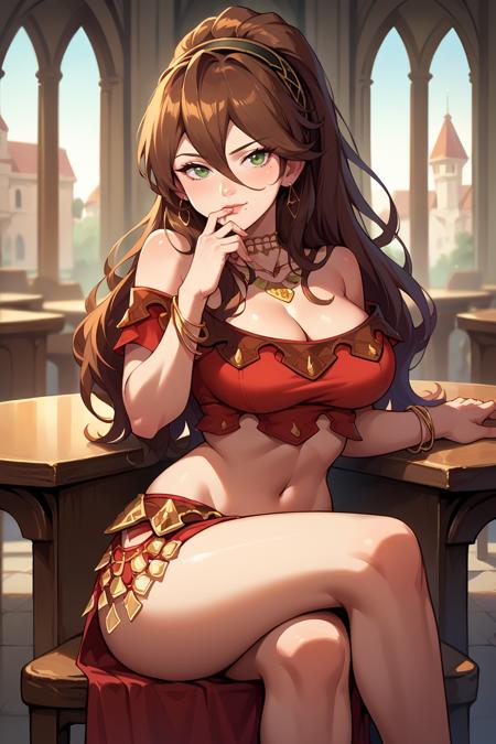 Primrose Azelhart/プリムロゼ・エゼルアート (Octopath Traveler) SDXL LoRA [Pony Diffusion]