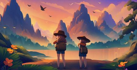 scenery illustration