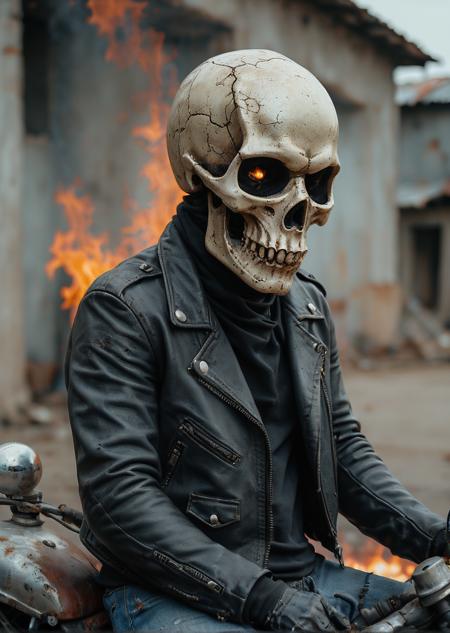 Skull helmet