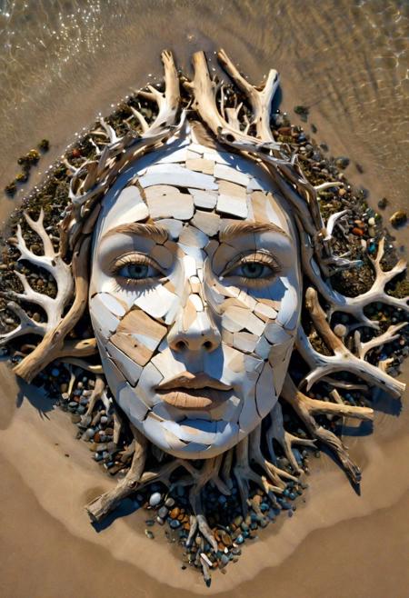 Driftwood Detailed Art - Dream Diffusion - By DICE