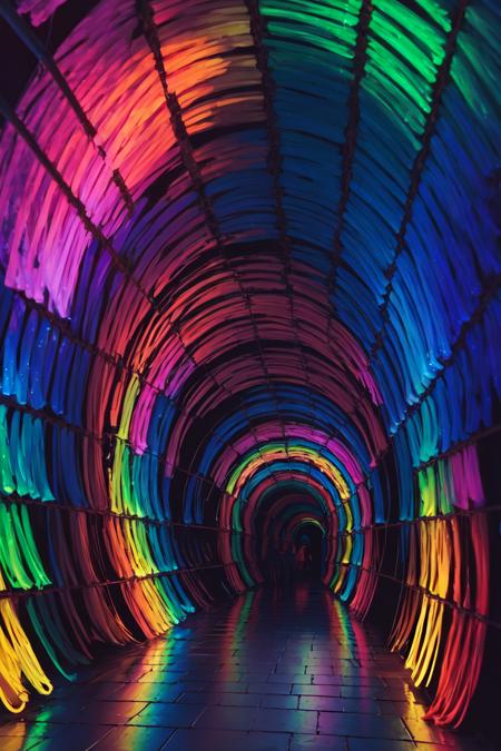 Light Tunnel | Rainbow Tunnel版本v1.0 (ID: 451343)