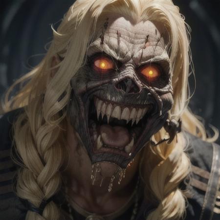 Derek Riggs style (Iron Maiden)
