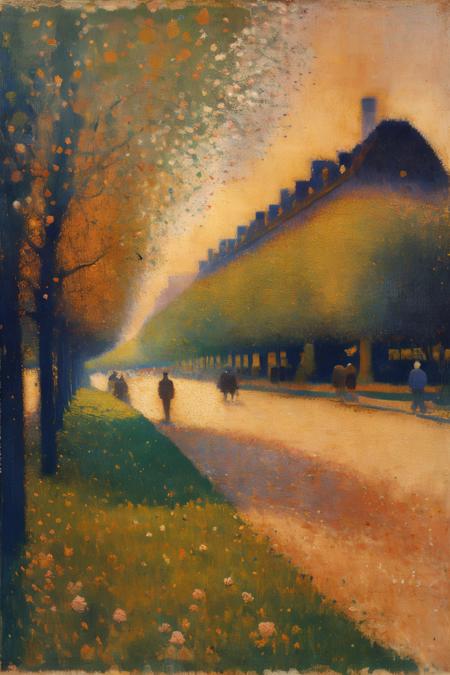 style of Georges Seurat 403