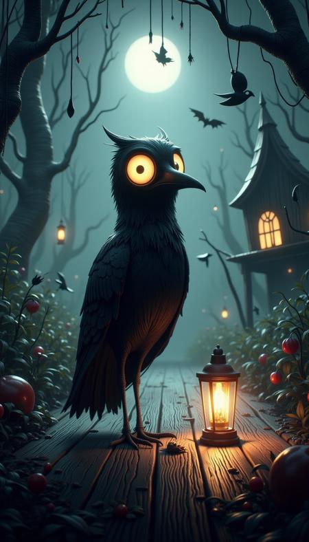 Cozy Spooky Style [Flux Style LoRA]