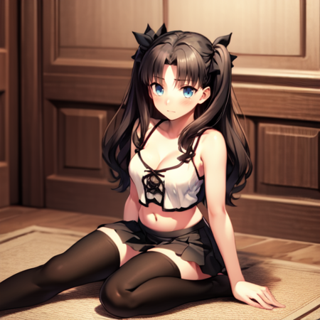 Rin tohsaka  LORA and(Pony)  from fate stay night visual novel