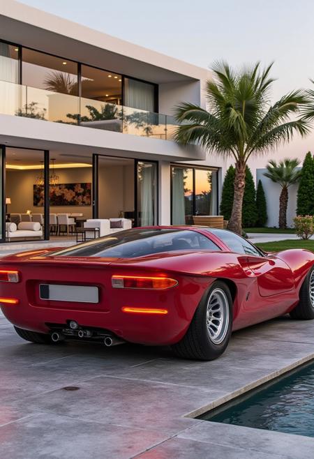 1969 Alfa Romeo 33 Pininfarina Coupé Prototipo Speciale