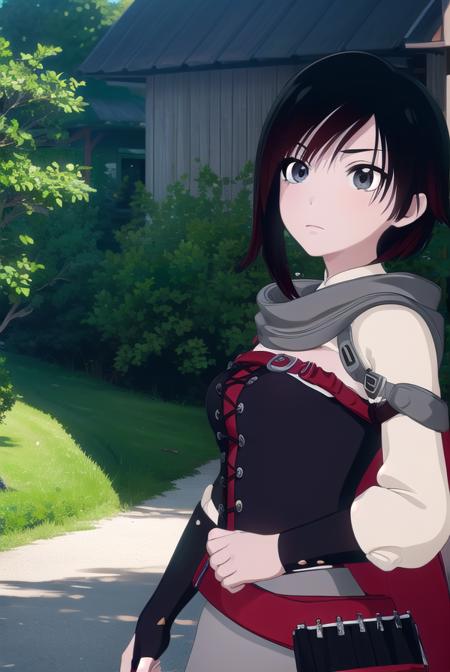 Ruby Rose (ルビー・ローズ) - RWBY - COMMISSION