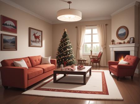 Modern Living Rooms (No Humans) PONY XL