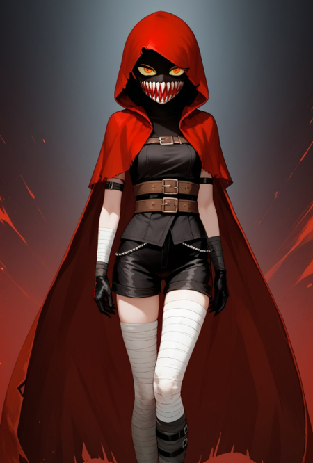 [PONY] little red riding hooded mercenary (Library of ruina / Lobotomy corporation)