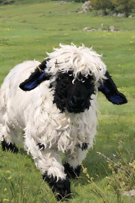 The Valais Blacknose  LoRA |blacknose sheep